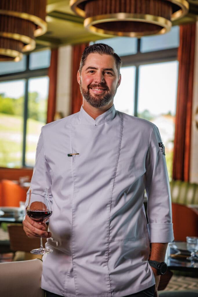 Executive Chef Michael Duff leads The Mont’s kitchen. (Photo by Samantha Marie Photography)