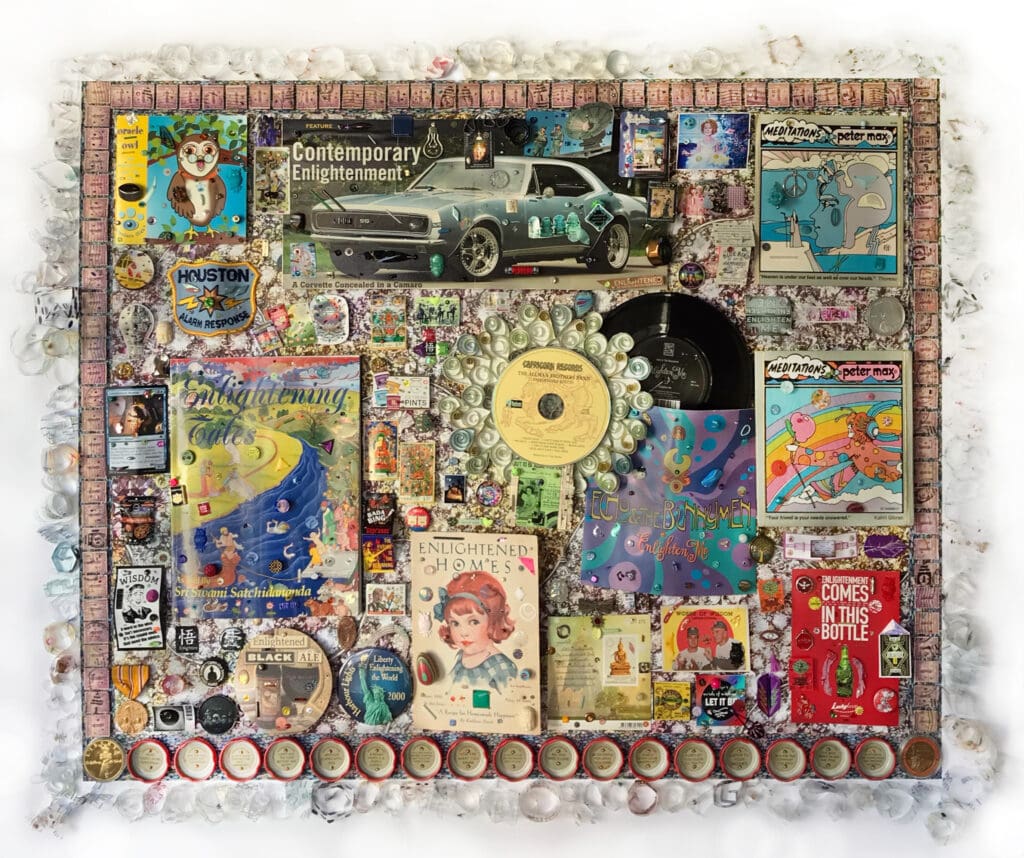 Ellen Frances Tuchman's "Enlighten Me," 2017, at Koelsch Gallery