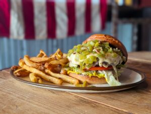 Fred’s Texas Cafe_Verde Burger_Photo Courtesy of Shyanne Pruit