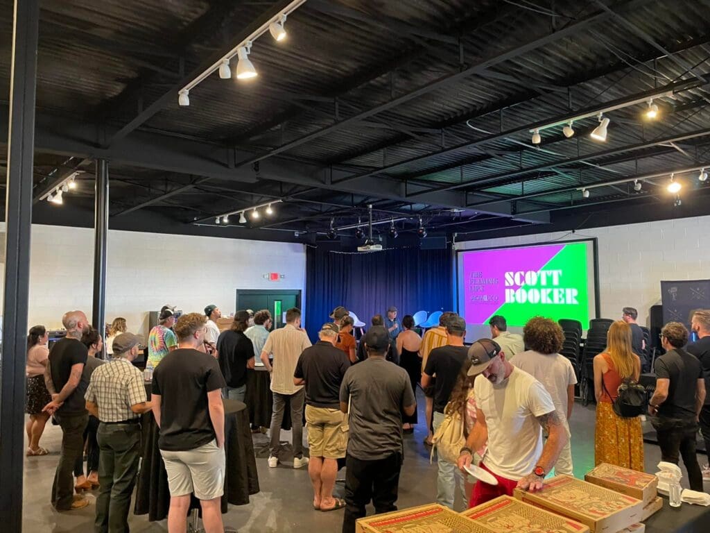 Monthly mixer events organized by Hear Fort Worth are just one of many local initiatives and events that support local musicians. (Courtesy)