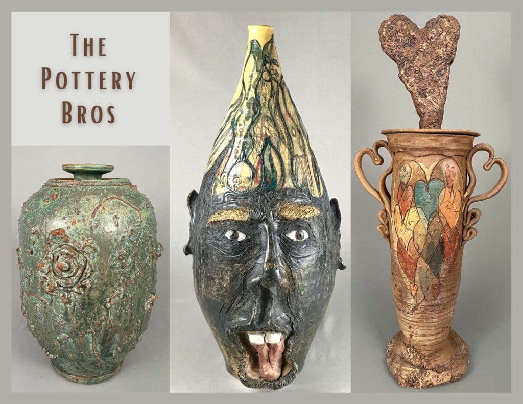 The Pottery Bros at Foelber Pottery Gallery & Studio