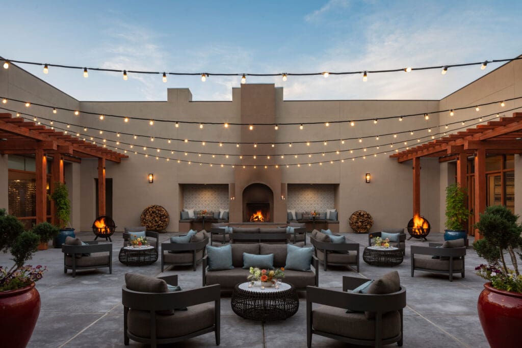 The 57-acre property offers 56 guest rooms and nine suites, so even when it's at capacity, the resort maintains its inherent tranquillity. (Photo by Four Seasons Resort Rancho Encantado Santa Fe)