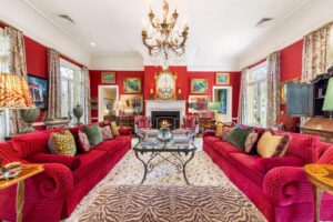 Statement chandelier