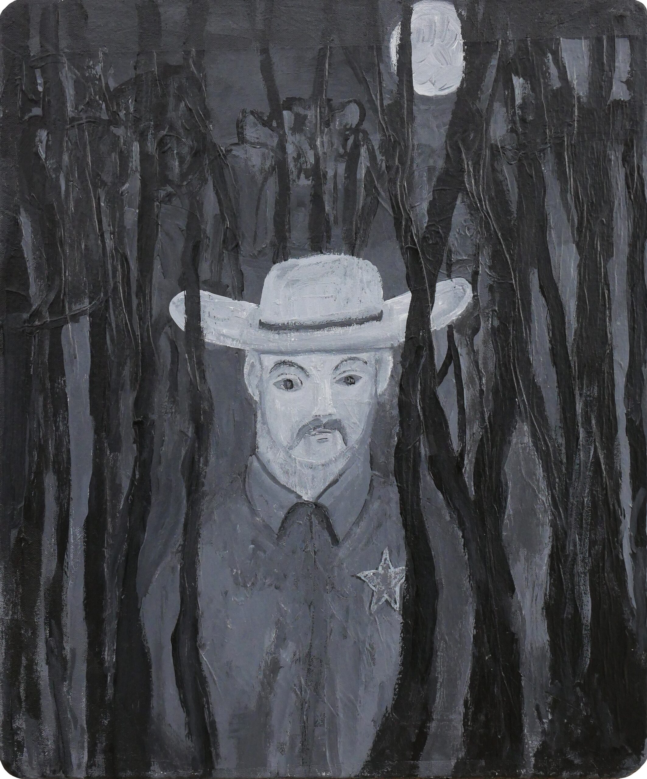 Frisco Pete’s "The Sheriff," 2025, at Reeves Art + Design