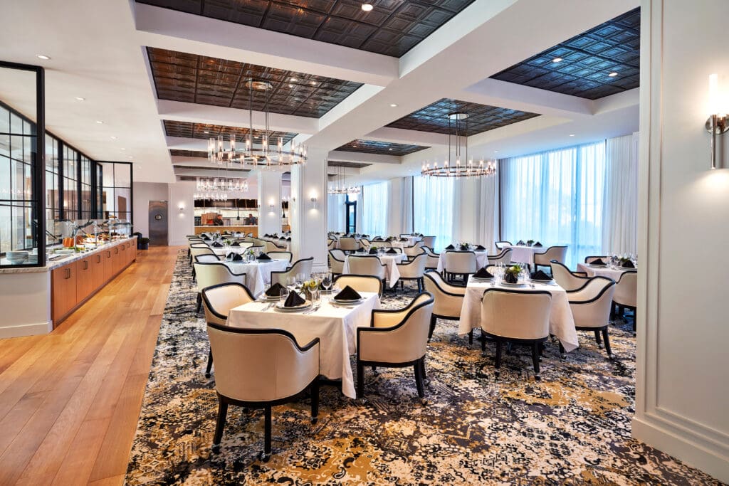 Vivante Newport's in-house restaurant. (Courtesy Nexus)