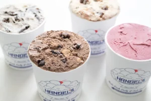 Pints of Hand Packed Handel’s