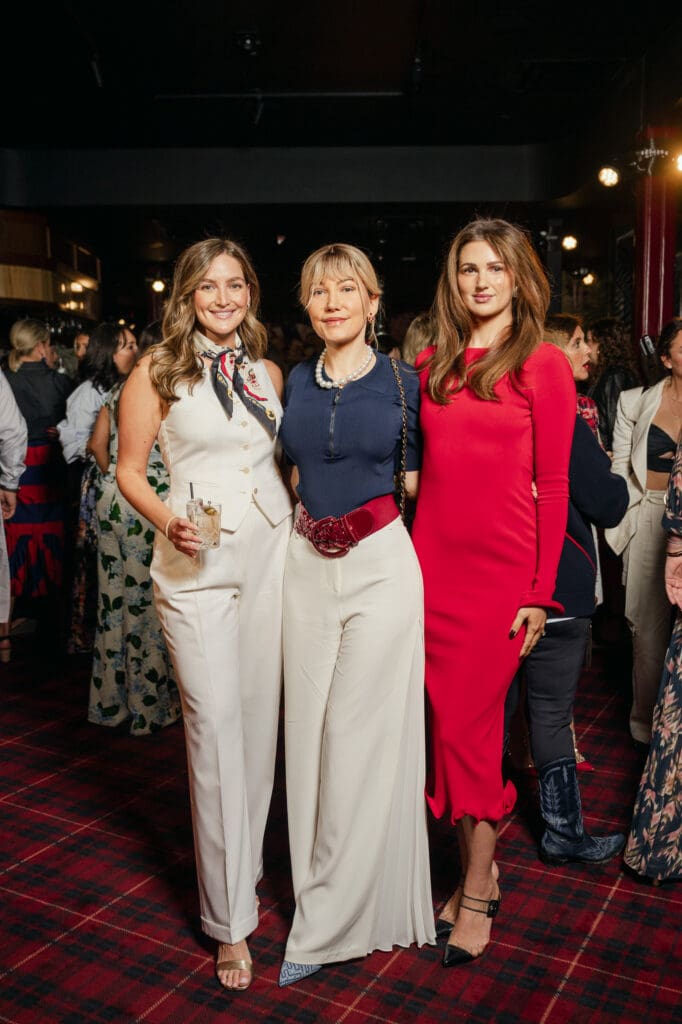 Demi McCormack, Devorah Rose, Sterling Dio at the Houston Texans/Christy Lynn event at Drake's Hollywood. (Photo by SI VO Photography)