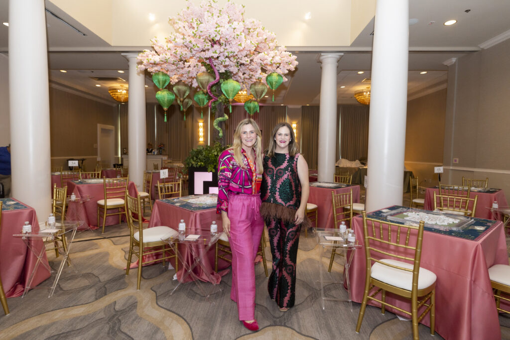 2025 Mahj for Meals Event Chairs Lorene Agather, Elizabeth Brhlik (Photo by Sharon Ellman, Ellman Photography)