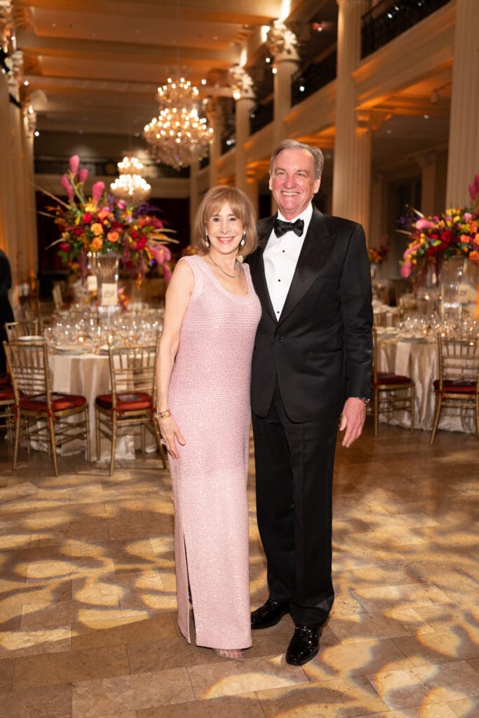 Vicki West & Ralph Burch at the Houston Symphony's 2025 Opening Night Concert & Gala. (Photo by Daniel Ortiz)