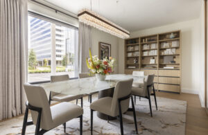 3 – Conference Room at the Sales Gallery; photo courtesy of The St. Regis Residences, Houston