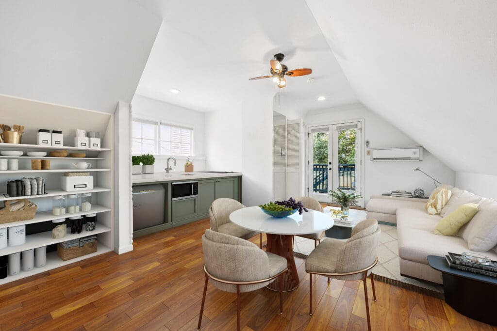 A rendering of the guest house as imagined when furnished. (Courtesy rendering) (Photo by TK Images)