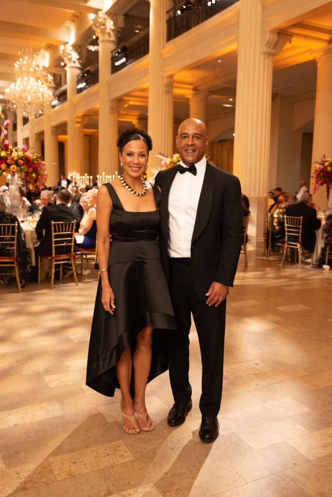 Paula & Reggie DesRoches at the Houston Symphony's 2025 Opening Night Concert & Gala. (Photo by Daniel Ortiz)
