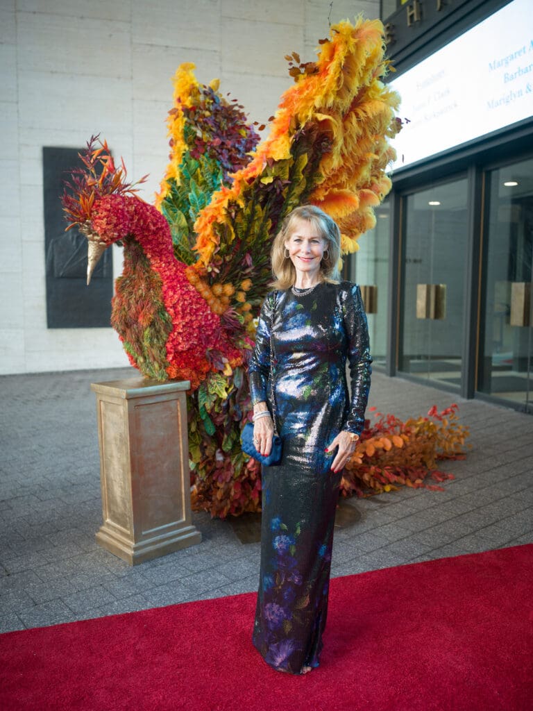 Cheryl Byington at the Houston Symphony's 2025 Opening Night Concert & Gala. (Photo by Daniel Ortiz)