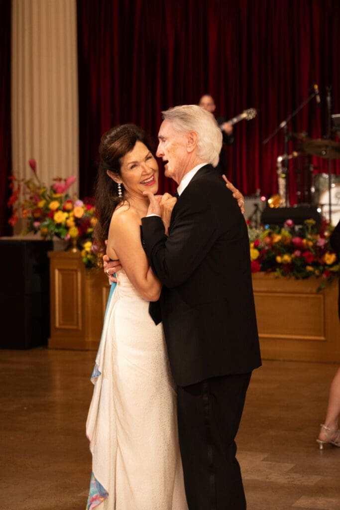 Geraldina & Scott Wise at the Houston Symphony's 2025 Opening Night Concert & Gala. (Photo by Daniel Ortiz)