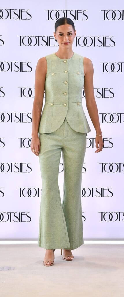 Celadon one of the categories in the Tootsies fashion presentation/fundraiser for 'Shuck Cancer' (Photo by Dave Rossman)