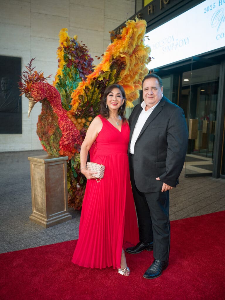 Drs. Alice Mao Brams & Matt Brams at the Houston Symphony's 2025 Opening Night Concert & Gala. (Photo by Daniel Ortiz)