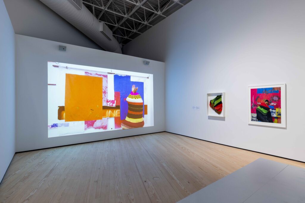 An installation view of the "Tomashi Jackson: Across the Universe" exhibition, on view through March 29 at Contemporary Arts Museum Houston. (Courtesy Contemporary Arts Museum Houston)