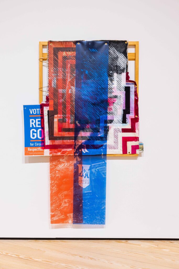 Tomashi Jackson, "A Pnyx for Crystal Mason in Fort Worth, TX," 2020. (Courtesy Contemporary Arts Museum Houston)