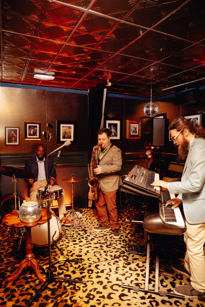 Aaron Whitman, Josh Ferrell, Jamie Ringholm (Photo by Vanessa Chavez)