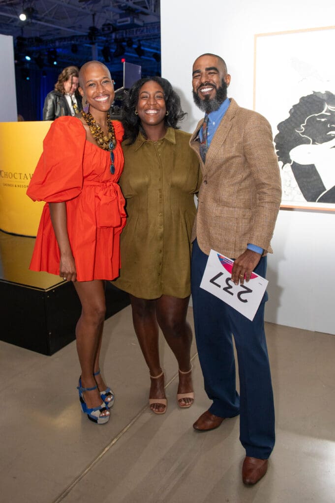 Marlena English, Desiree Vanecia, Brent English (Photo by Tamytha Cameron )