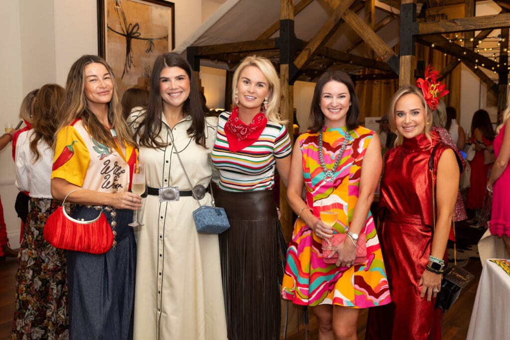 Alyson Johnson, Sara Parker, Carolyn Osborne, Jenny Lombardi, Lauren Aycock (Photo by Sharon Ellman)