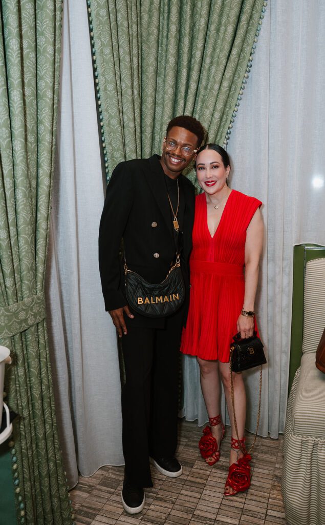 VIPs at the Balmain dinner held at The Marigold Club in Montrose (Photo by Rachel Taylor)