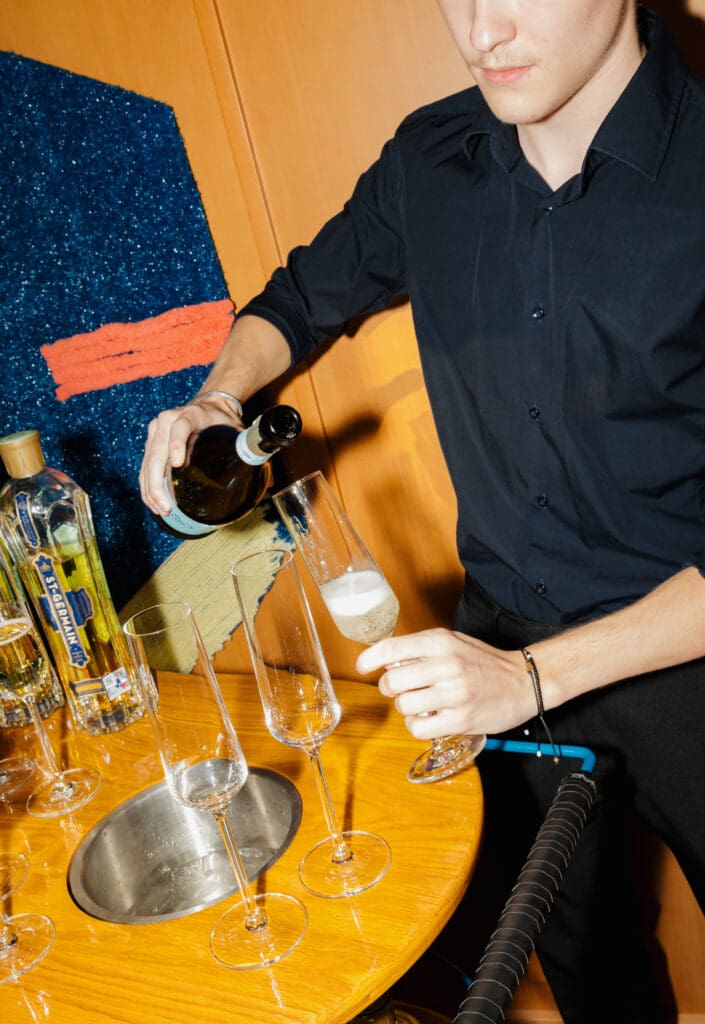 The bar was hopping at the after party at Banner House. (Photo by Shelbie Whitten)