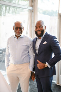 Charles Momo and Patrick Ashiofu; Photo by Matthew Rood