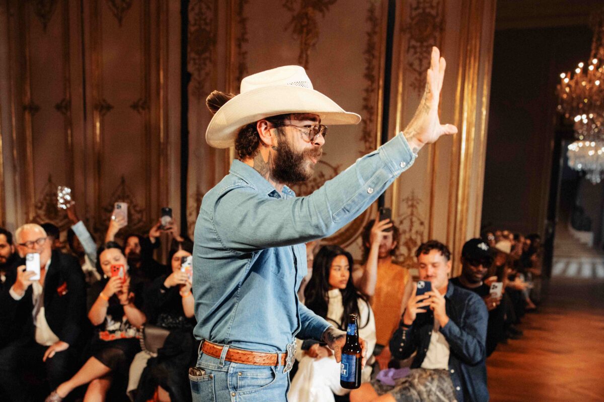 Post Malone Debuts Fashion Line with Runway Show in Paris: Photo