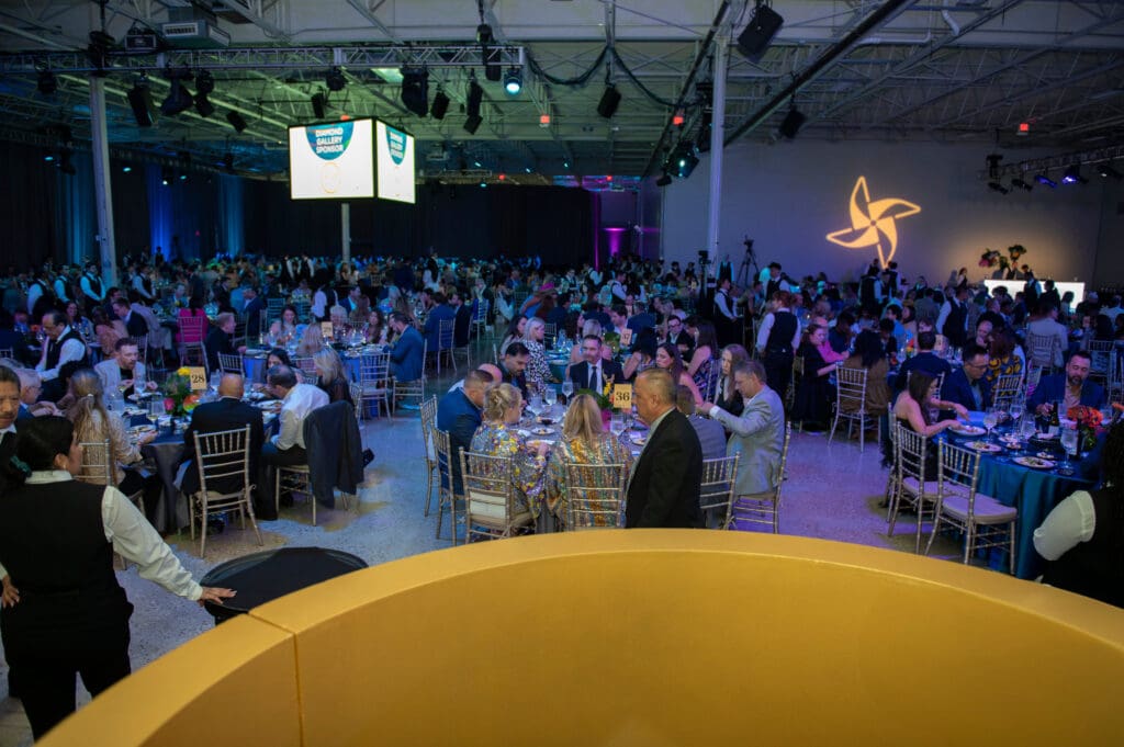 DJ Blake Ward's view (Photo by Tamytha Cameron )