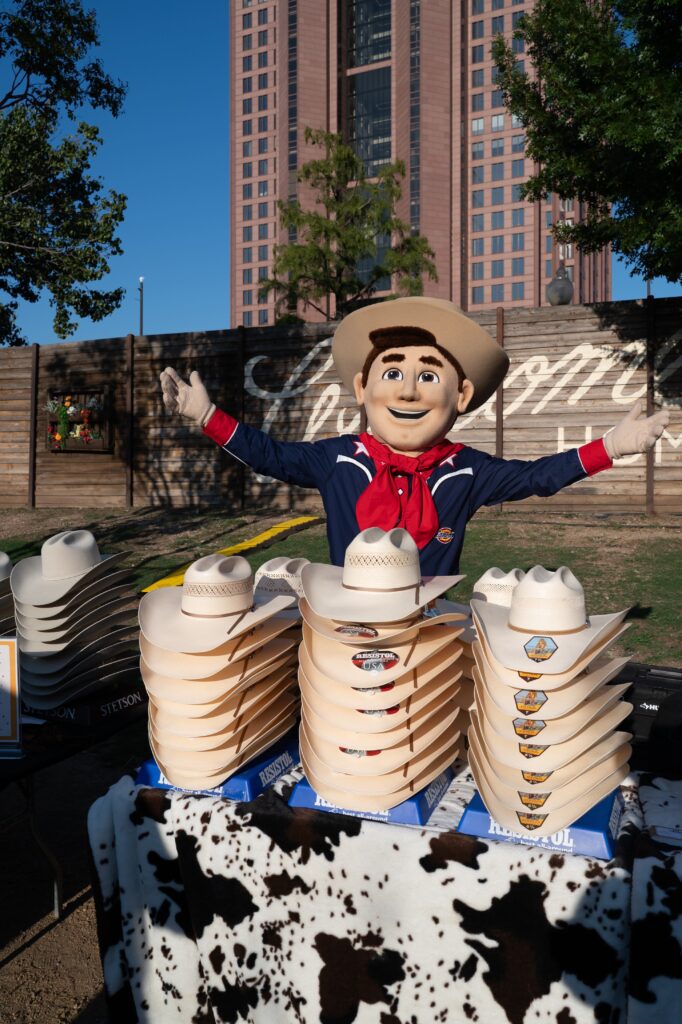 Saddle Up included a boot and hat bar. (Photo by State Fair of Texas)