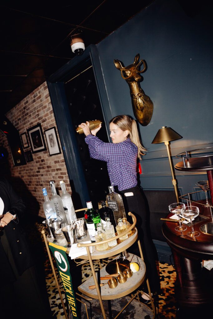 Slinging cocktails at Babou's (Photo by Vanessa Chavez)