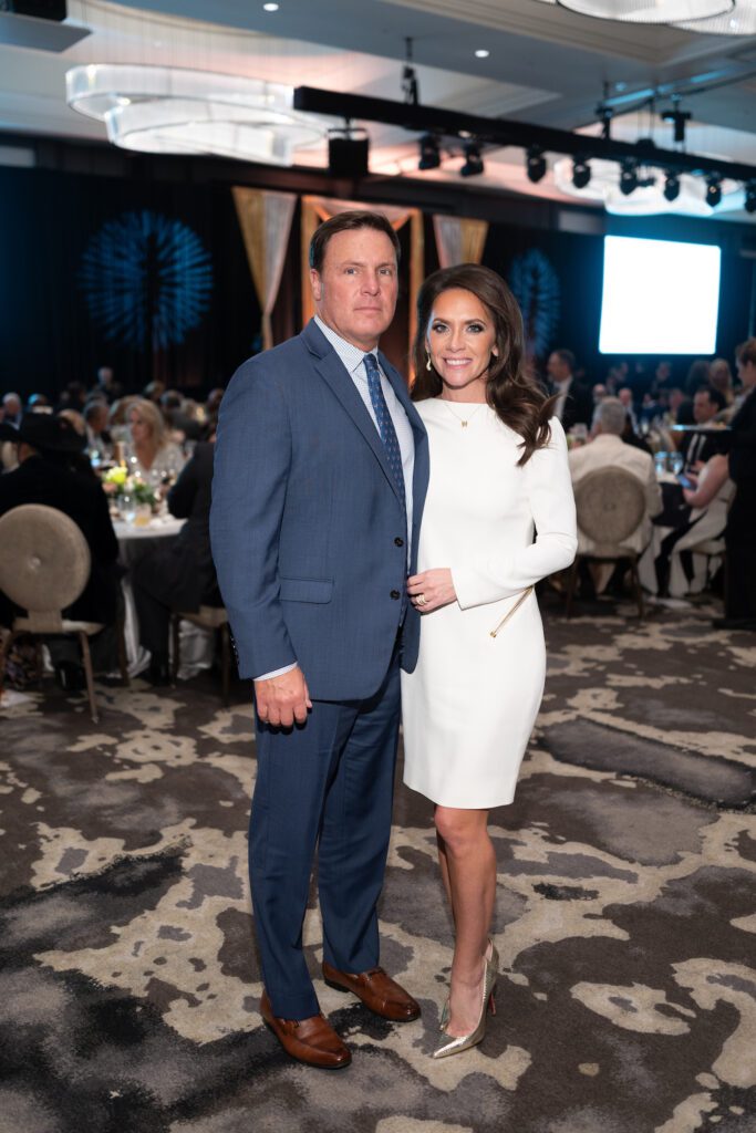 Frank Edgerly, Joanna Marks  at the Mission of Yahweh Leaders & Legends gala (Photo by Daniel Ortiz)