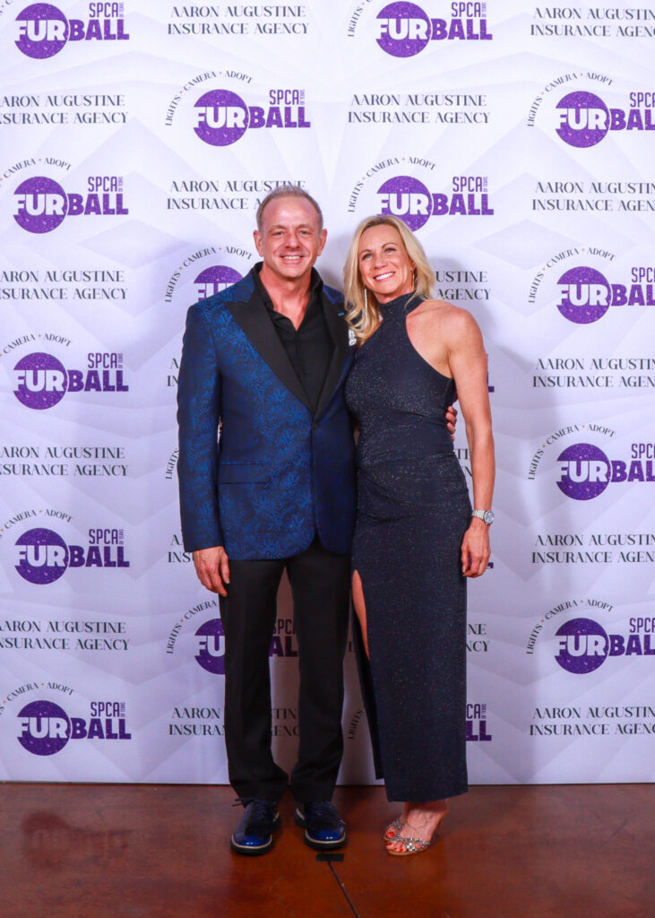 Aaron Augustine, Jen Augustine (Photo by SPCA of Texas)