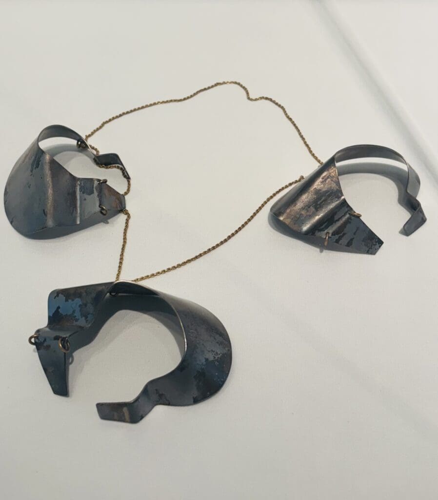 Dorothea Prühl's "Animals with Chains (Tiere mit Kette)," 1999, at the Museum of Fine Arts, Houston. (Photo by Ericka Schiche)