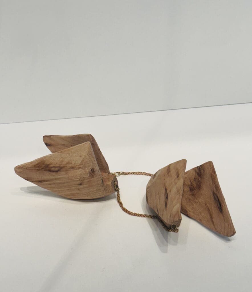 Dorothea Prühl’s "Two Large Birds (Zwei große Vögel)," 2020, at the Museum of Fine Arts, Houston. (Photo by Ericka Schiche)