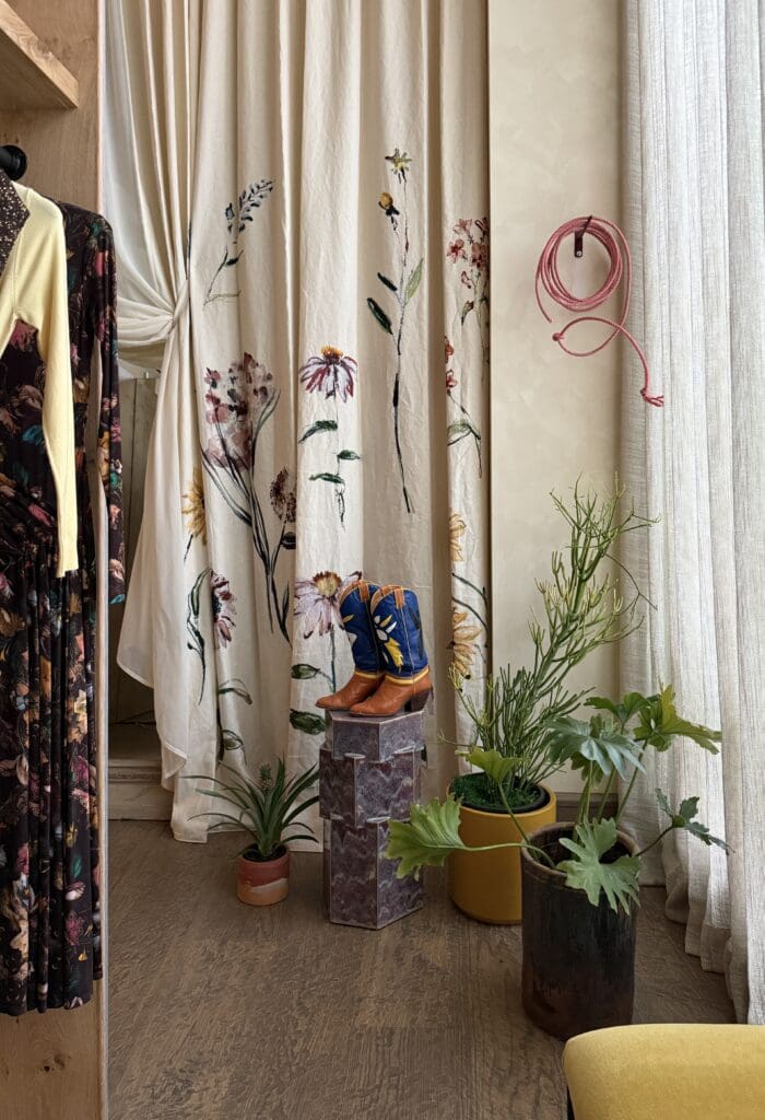 Find hand-stitched cowboy boots among many other unique finds. (Courtesy Lela Rose)