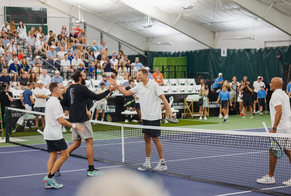 During the day, guests gathered at T Bar M's indoor facility for the lively competition. (Photo by Shelbie Whitten)