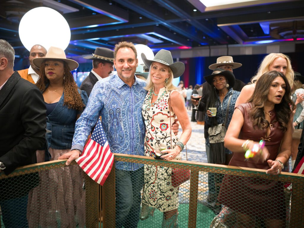 Jeff & Pamela Gerrans at the Houston Cattle Baron's Ball. (Photo by Daniel Ortiz)