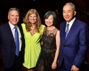 Jonathan and Margaret Cox, Anne and Albert Chao; Photo Credit Dave Rossman (Photo by Dave Rossman)