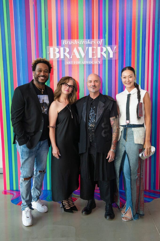 Matt Osborne, Carmen Menza, Joey Brock, Minji Kang-Watrous (Photo by Tamytha Cameron )