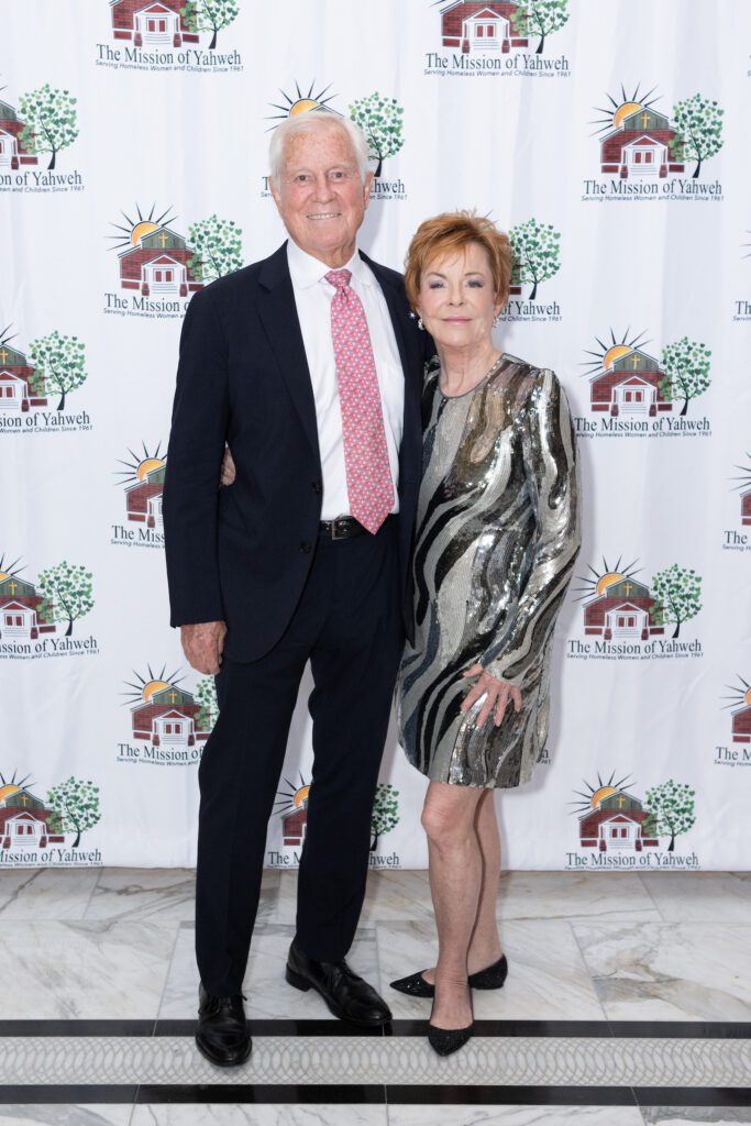 Mike Taylor, Jo Ann Petersen at the Mission of Yahweh Leaders & Legends gala (Photo by Jacob Power)