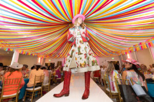 Model wearing Lucchese Bootmaker (Photo by Sharon Ellman)