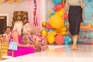 Model wearing Lucchese Bootmaker(1) (Photo by Sharon Ellman)