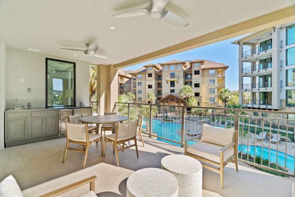 Staying in a Signature Residence includes access to some of Horseshoe Bay Resort's best offerings, like the outdoor amenities at the Yacht Club. (Photo by Horseshoe Bay Resort)