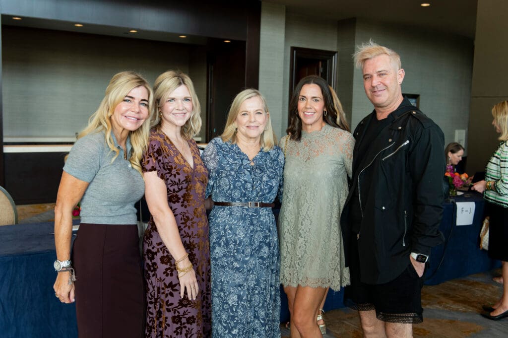 Leslie Concors, Lauren Crites, Pam Saladino, Lindsey Gray, Bret McKinney (Photo by Tamytha Cameron and Celeste Cass)