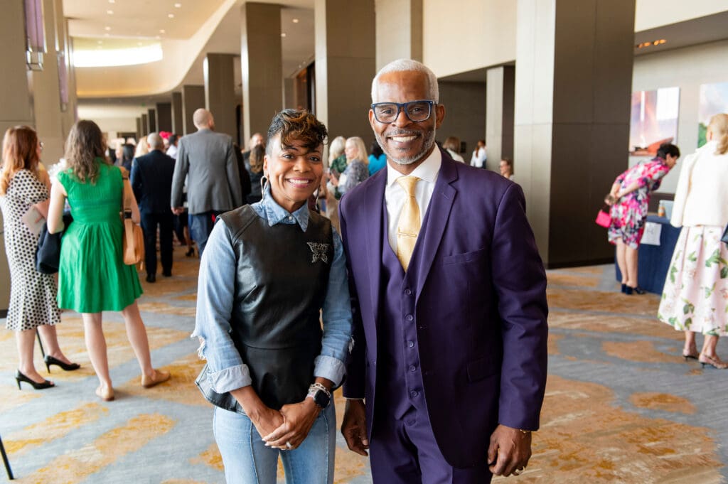 Trina Terrell-Andrews, Richard Miles (Photo by Tamytha Cameron and Celeste Cass)