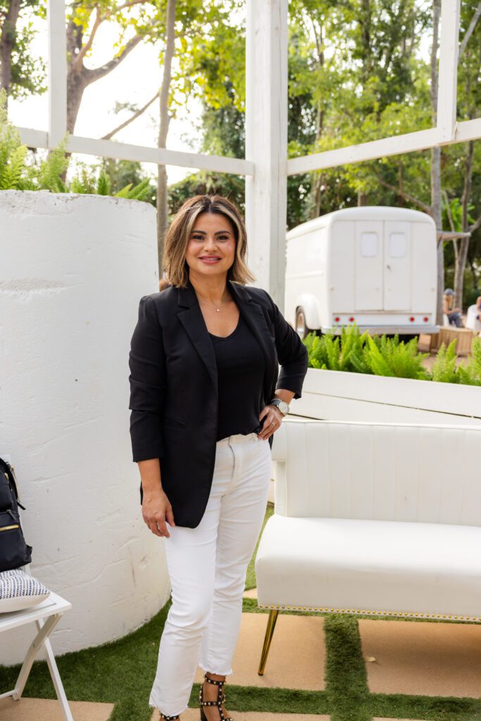 Rosanne Austin at PaperCity's Nourish retreat (Photo by Kolton King)