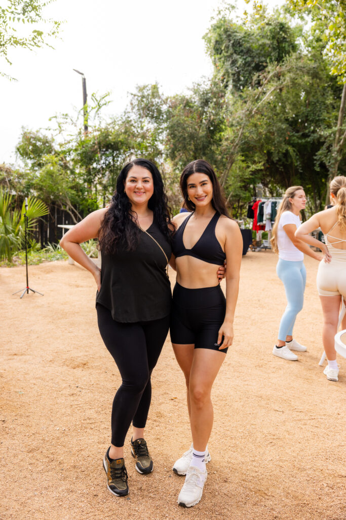 Roxy Valencia, Denia Chapa at PaperCity's Nourish retreat (Photo by Kolton King)