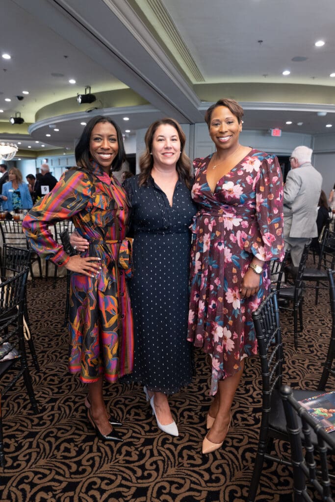 Ryane Jackson, Marlen Angelloz, Teal Holden at the El Centro de Corazón 'Making a Difference' luncheon (Photo by Daniel Ortiz)